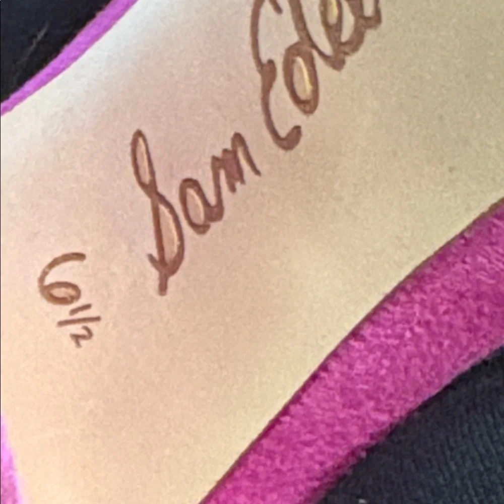 Sam Edelman Suede Heels - Picture 3 of 4